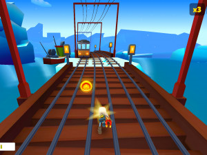 Игра Сабвей Серф: Исландия 2024 (Subway Surfers: World Tour Iceland 2024) — играть онлайн бесплатно (изображение №4)