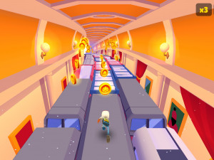 Игра Сабвей Серф: Зимняя Страна Чудес (Subway Surfers World Tour: Winter Wonderland) — играть онлайн бесплатно (изображение №6)