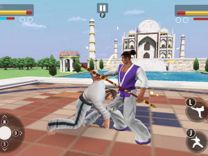 Игра Боец Каратэ (Karate Fighter) — играть онлайн бесплатно (изображение №3)