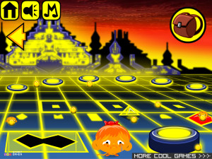 Игра Счастливая Обезьянка 902: Высокотехнологичный Мир Голограмм (Monkey GO Happy Stage 902: Hologram Headquarters Navigate a high-tech world of holograms theme) — играть онлайн бесплатно (изображение №3)