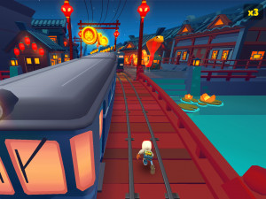 Игра Сабвей Серф: Год Змеи (Subway Surfers: Year of the Snake) — играть онлайн бесплатно (изображение №3)