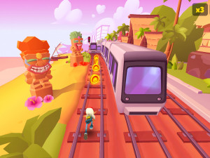 Игра Сабвей Серф: Гавайи 2025 (Subway Surfers World Tour: Hawaii 2025) — играть онлайн бесплатно (изображение №3)