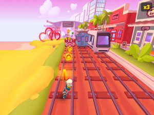 Игра Сабвей Серф: Гавайи 2025 (Subway Surfers World Tour: Hawaii 2025) — играть онлайн бесплатно (изображение №4)