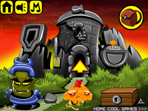 Игра Счастливая Обезьянка 907: Найди Свет — Глава 9 (Monkey GO Happy Stage 907: Find the Light — Chapter 9) — играть онлайн бесплатно (изображение №2)