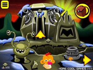 Игра Счастливая Обезьянка 909: Найди Свет — Глава 10 (Monkey GO Happy Stage 909: Find the Light — Chapter 10) — играть онлайн бесплатно (изображение №2)