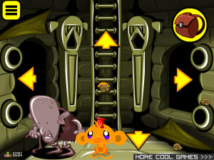 Игра Счастливая Обезьянка 911: Щенки — Глава 1 (Monkey GO Happy Stage 911: Puppies — Chapter 1) — играть онлайн бесплатно (изображение №3)