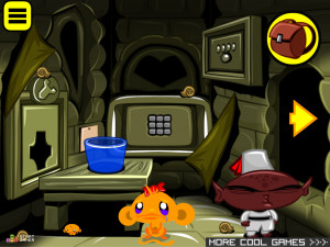 Игра Счастливая Обезьянка 911: Щенки — Глава 1 (Monkey GO Happy Stage 911: Puppies — Chapter 1) — играть онлайн бесплатно (изображение №4)