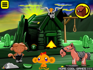 Игра Счастливая Обезьянка 912: Родео-Лига (Monkey GO Happy Stage 912: Monkey Rodeo-lasso games League of Monkeys (League of Legends) theme) — играть онлайн бесплатно (изображение №2)