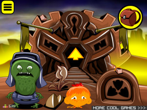 Игра Счастливая Обезьянка 913: Щенки — Глава 2 (Monkey GO Happy Stage 913: Puppies — Chapter 2) — играть онлайн бесплатно (изображение №2)