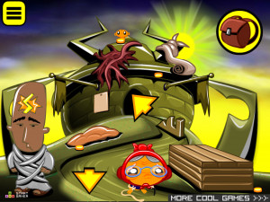 Игра Счастливая Обезьянка 915: Щенки — Глава 3 (Monkey GO Happy Stage 915: Puppies — Chapter 3) — играть онлайн бесплатно (изображение №2)