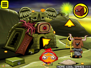 Игра Счастливая Обезьянка 915: Щенки — Глава 3 (Monkey GO Happy Stage 915: Puppies — Chapter 3) — играть онлайн бесплатно (изображение №3)