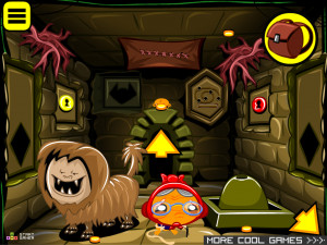 Игра Счастливая Обезьянка 915: Щенки — Глава 3 (Monkey GO Happy Stage 915: Puppies — Chapter 3) — играть онлайн бесплатно (изображение №4)