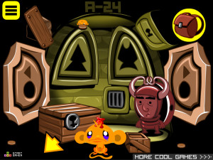 Игра Счастливая Обезьянка 919: Щенки — Глава 5 (Monkey GO Happy Stage 919: Puppies — Chapter 5) — играть онлайн бесплатно (изображение №4)