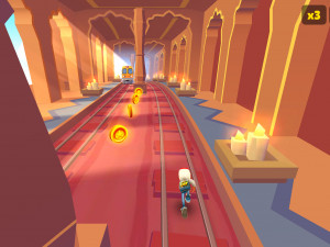 Игра Сабвей Серф: Мумбаи Холи (Subway Surfers World Tour: Mumbai Holi 2025) — играть онлайн бесплатно (изображение №5)