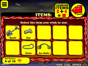 Игра Счастливая Обезьянка 920: Техасская Снежная Буря (Monkey GO Happy Stage 920: TEXAS BLIZZARDS THEME) — играть онлайн бесплатно (изображение №4)