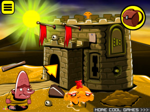 Игра Счастливая Обезьянка 921: Щенки — Глава 6 (Monkey GO Happy Stage 921: Puppies — Chapter 6) — играть онлайн бесплатно (изображение №2)