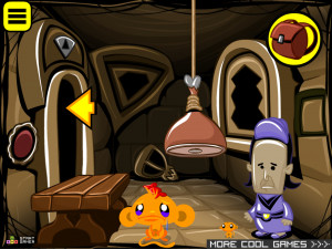 Игра Счастливая Обезьянка 923: Щенки — Глава 7 (Monkey GO Happy Stage 923: Puppies — Chapter 7) — играть онлайн бесплатно (изображение №5)