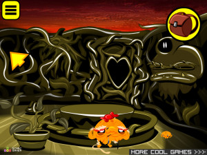 Игра Счастливая Обезьянка 924: Заколдованный Лабиринт (Monkey GO Happy Stage 924: The Enchanted Monkey Vine Maze theme) — играть онлайн бесплатно (изображение №3)