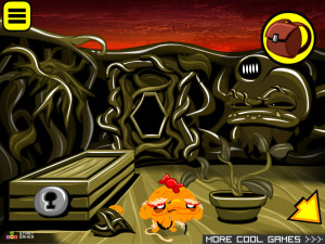 Игра Счастливая Обезьянка 924: Заколдованный Лабиринт (Monkey GO Happy Stage 924: The Enchanted Monkey Vine Maze theme) — играть онлайн бесплатно (изображение №6)