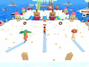 Игра Спринт со Сладким Мячом (Sweet Ball Sprint) — играть онлайн бесплатно (изображение №3)