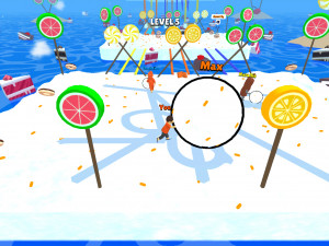 Игра Спринт со Сладким Мячом (Sweet Ball Sprint) — играть онлайн бесплатно (изображение №5)