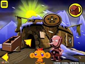 Игра Счастливая Обезьянка 929: Щенки — Глава 10 (Monkey GO Happy Stage 929: Puppies — Chapter 10) — играть онлайн бесплатно (изображение №2)