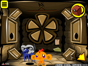 Игра Счастливая Обезьянка 929: Щенки — Глава 10 (Monkey GO Happy Stage 929: Puppies — Chapter 10) — играть онлайн бесплатно (изображение №4)