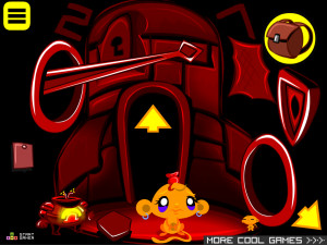 Игра Счастливая Обезьянка 931: Корабль (Monkey GO Happy Stage 931: The Ship) — играть онлайн бесплатно (изображение №4)