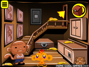 Игра Счастливая Обезьянка 932: Первоапрельские Розыгрыши (Monkey GO Happy Stage 932: April Fools Theme) — играть онлайн бесплатно (изображение №2)