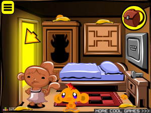 Игра Счастливая Обезьянка 932: Первоапрельские Розыгрыши (Monkey GO Happy Stage 932: April Fools Theme) — играть онлайн бесплатно (изображение №3)