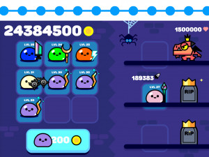 Игра Блумджи Мердж (Blumgi Merge) — играть онлайн бесплатно (изображение №4)