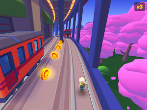 Игра Сабвей Серф: Осака (Subway Surfers Osaka) — играть онлайн бесплатно (изображение №4)