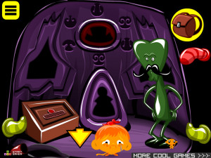 Игра Счастливая Обезьянка 935: Прекрасная Возможность (Monkey GO Happy Stage 935: Golden Opportunity) — играть онлайн бесплатно (изображение №6)