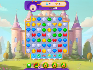 Игра Короли и Королевы: Три в Ряд (Kings and Queens Match) — играть онлайн бесплатно (изображение №5)
