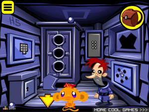 Игра Счастливая Обезьянка 937: Вакансия в Отеле (Monkey GO Happy Stage 937: Hotel Vacancy) — играть онлайн бесплатно (изображение №6)