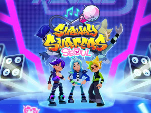 Игра Сабвей Серф: Сеул 2025 (Subway Surfers World Tour: Seoul 2025) — играть онлайн бесплатно (изображение №1)