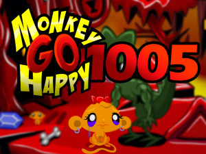 Игра Счастливая Обезьянка 1005: Пещера — Глава 3 (Monkey GO Happy Stage 1005: Cavern — Chapter 3) — играть онлайн бесплатно (изображение №1)