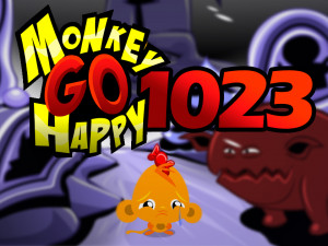 Игра Счастливая Обезьянка 1023:Путешествие по Льду — Глава 6 (Monkey GO Happy Stage 1023: Iсe Journey — Chapter 6) — играть онлайн бесплатно (изображение №1)