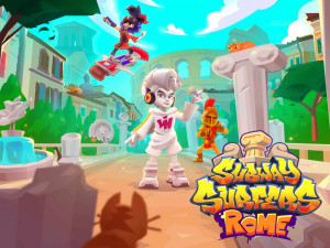 Игра Сабвей Серф: Рим (Subway Surfers World Tour: Rome 2026) — играть онлайн бесплатно (изображение №1)