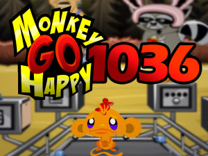 Игра Счастливая Обезьянка 1036: Кролик Против Марка Новотны (Monkey GO Happy Stage 1036: Pesky the 