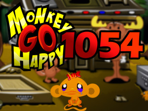 Игра Счастливая Обезьянка 1054: Рокки и Буллвинкль (Monkey GO Happy Stage 1054: Rocky and Bullwinkle) — играть онлайн бесплатно (изображение №1)