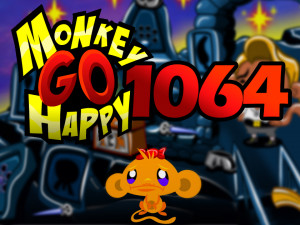 Игра Счастливая Обезьянка 1064: Остров Обезьяньих Легенд (Monkey GO Happy Stage 1064: Monkey's Island of Monkey Myths) — играть онлайн бесплатно (изображение №1)