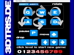 Игра Трехмерный Тетрис (3D Trisde) — играть онлайн бесплатно (изображение №5)