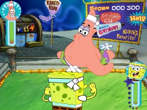 Игра Губка Боб Бикини Боттом Битва (Sponge Bob Bikini Bottom Bust Up) — играть онлайн бесплатно (изображение №4)