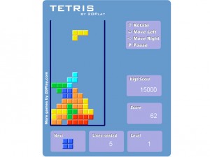 Игра Ретро Tetris 2D (Tetris 2D) — играть онлайн бесплатно (изображение №6)