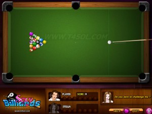 Игра Сексуальный Бильярд (Sexy Billiards) — играть онлайн бесплатно (изображение №4)