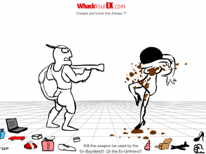 Игра Отомсти Своей Бывшей (Whack Your Ex) — играть онлайн бесплатно (изображение №2)