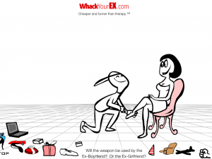 Игра Отомсти Своей Бывшей (Whack Your Ex) — играть онлайн бесплатно (изображение №4)