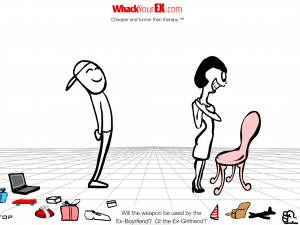 Игра Отомсти Своей Бывшей (Whack Your Ex) — играть онлайн бесплатно (изображение №5)