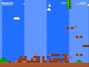 Игра Тупер Марио (Tuper Tario Tros) — играть онлайн бесплатно (изображение №4)